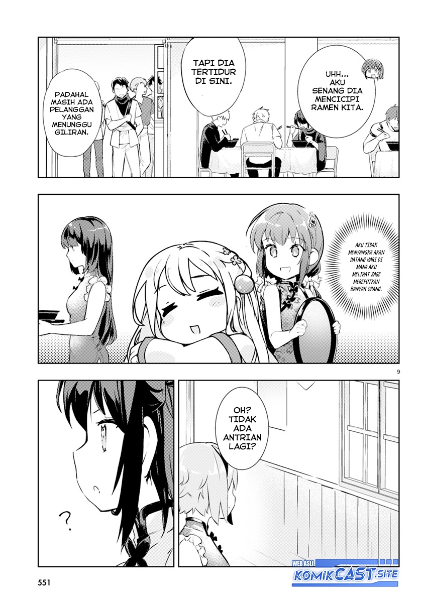 Kenshi wo Mezashite Nyuugaku shita no ni Mahou Tekisei 9999 nan desu kedo!? Chapter 57 Bahasa Indonesia